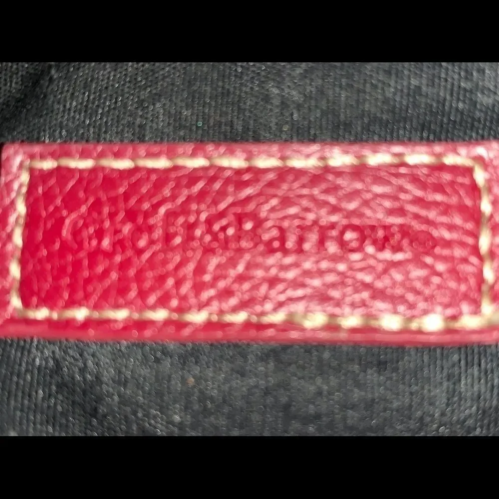 Red Croft and Barrow Soho Bag + Bonus Wallet